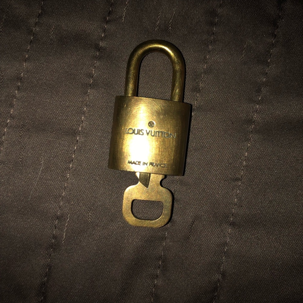 Louis Vuitton Gold Padlock